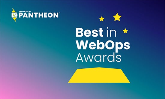 Best in WebOps Team Award logo