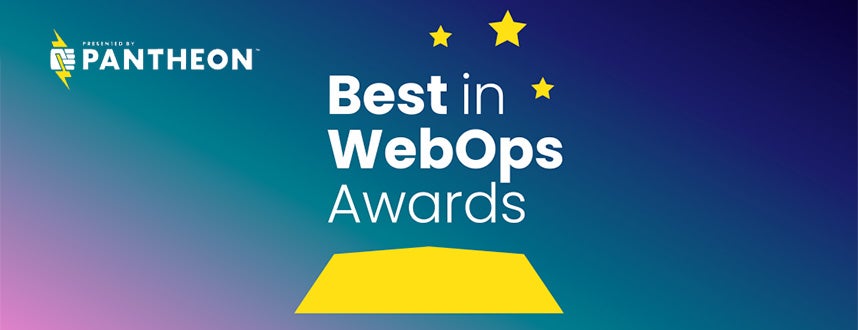 Best in WebOps Team Award logo